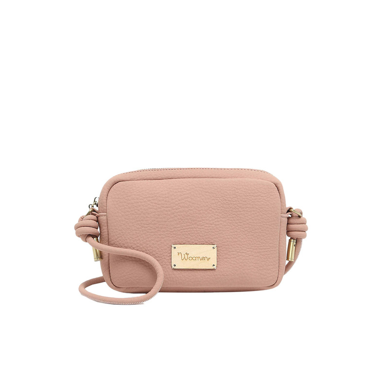 Woomen Vegan crossbody pink 1