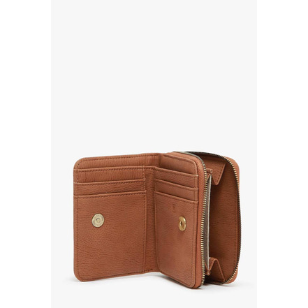 Woomen Vegan wallet camel