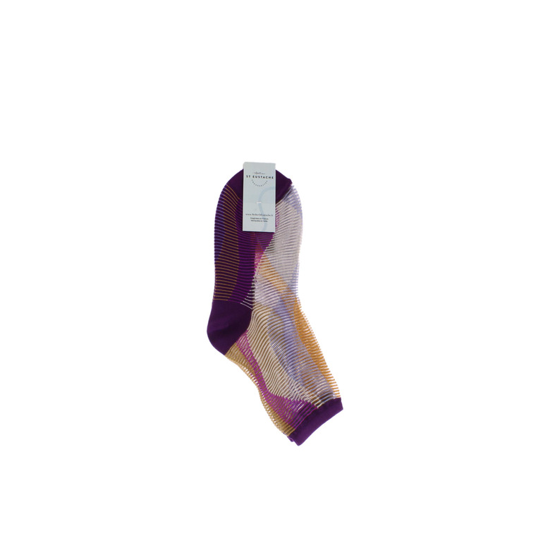 Atelier St Eustache socks violet 1