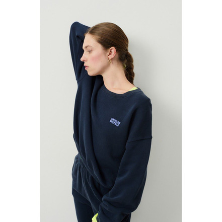 American Vintage sweater blauw