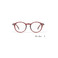 Izipizi lunettes de lecture rouge 1