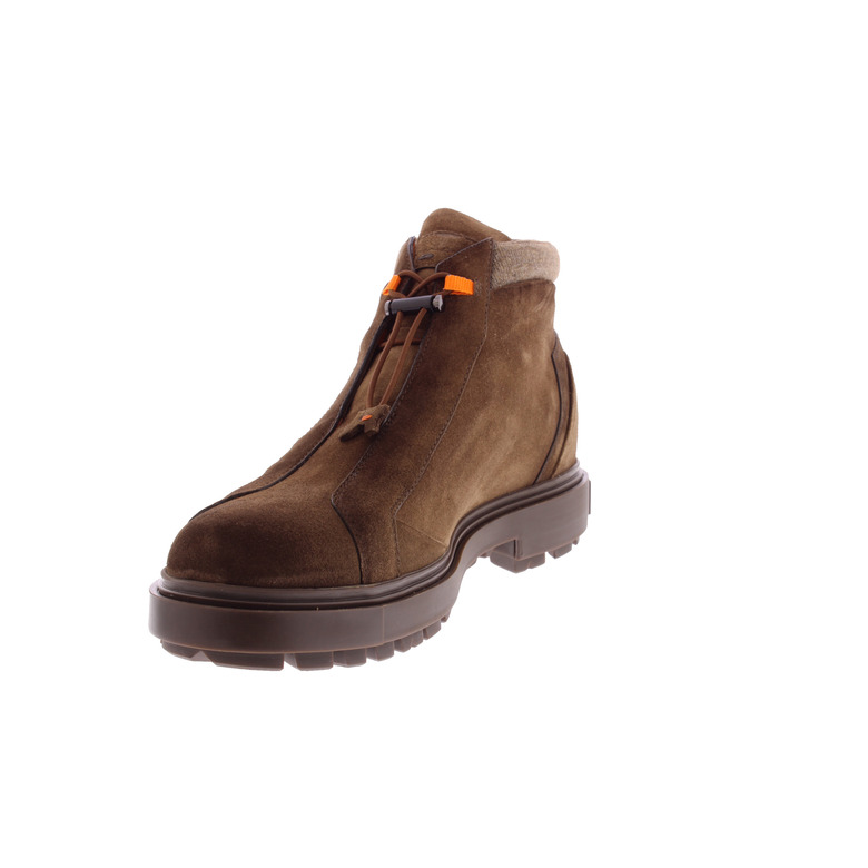 Santoni chaussures hautes brun 3
