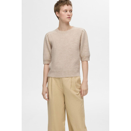 Selected Femme sweater lightbrown