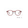 Izipizi reading glasses red 1