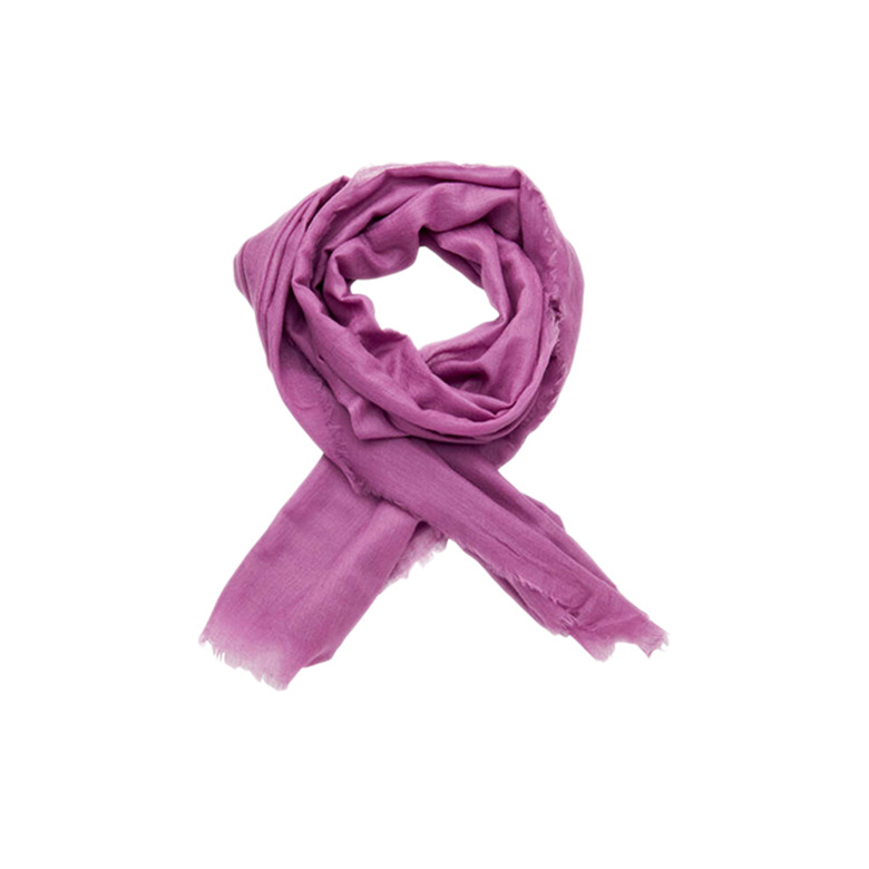 Les Cordes echarpe violet 1