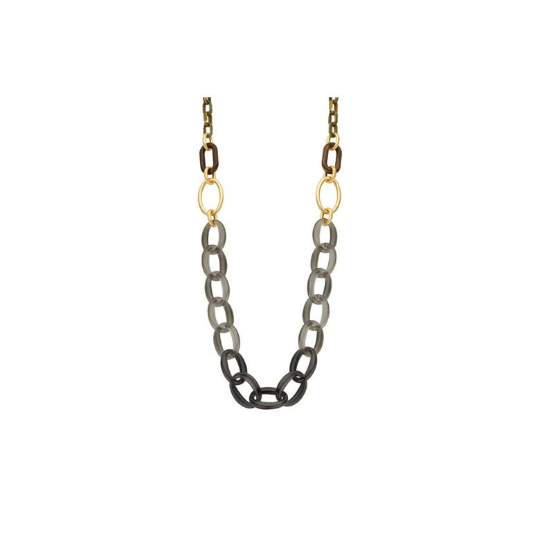 Les Cordes necklace black