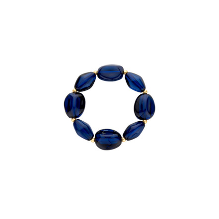 Les Cordes bracelet bleu