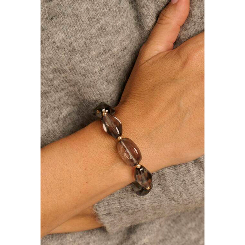 Les Cordes armband grau 2