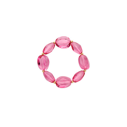 Les Cordes bracelet rose