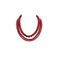 Les Cordes collier violet