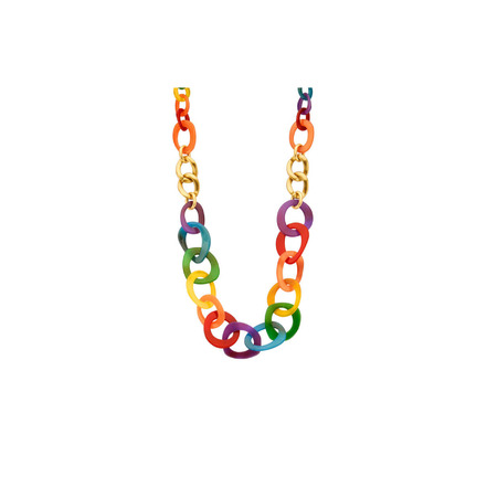 Les Cordes halsketting multi color