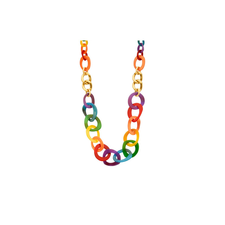 Les Cordes halsketting multi color