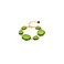 Les Cordes bracelet green 1