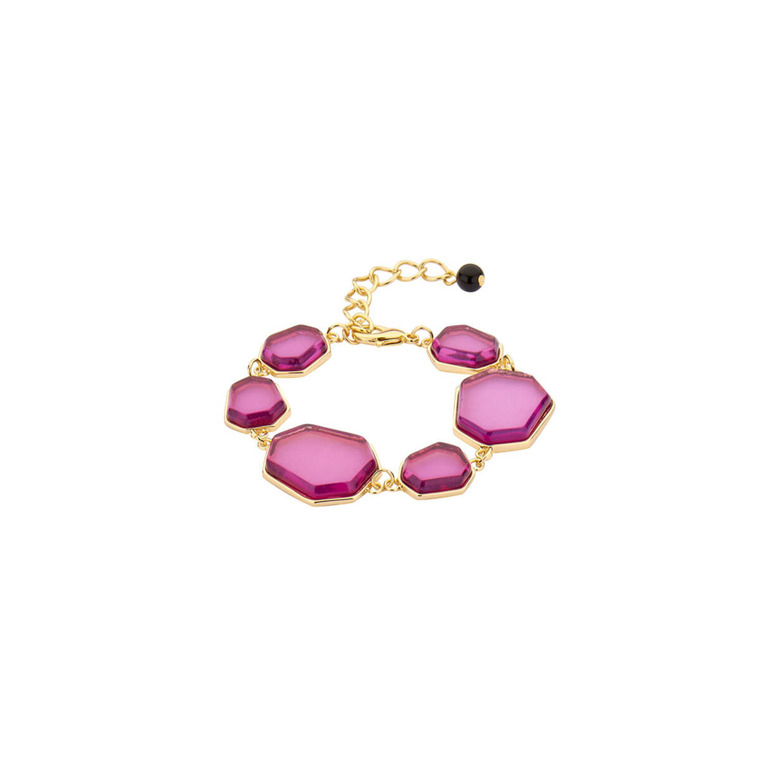 Les Cordes armband lila