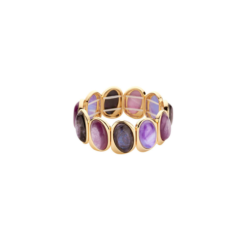 Les Cordes bracelet violet