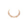 Les Cordes collier rose