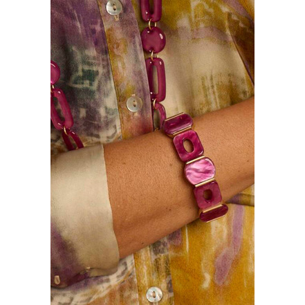Les Cordes bracelet violet