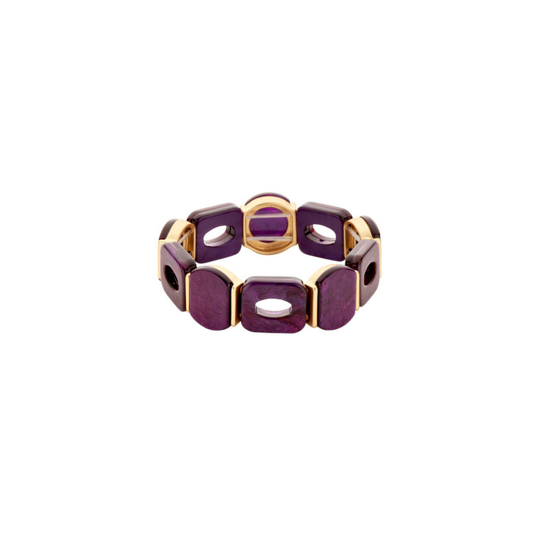 Les Cordes bracelet violet