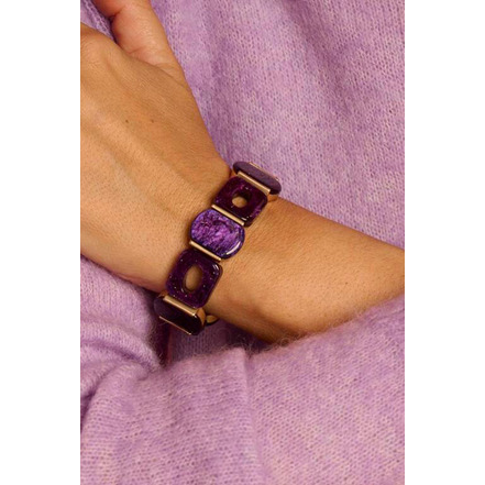 Les Cordes bracelet violet