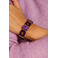 Les Cordes bracelet violet 2