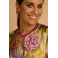 Les Cordes broche roze 2