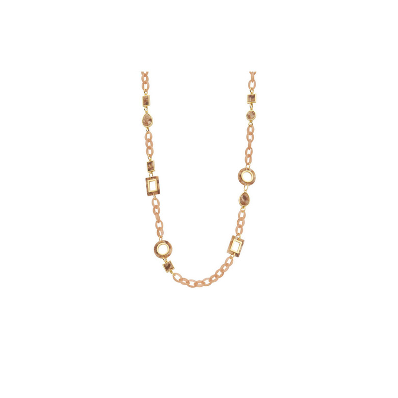 Les Cordes collier rose gold