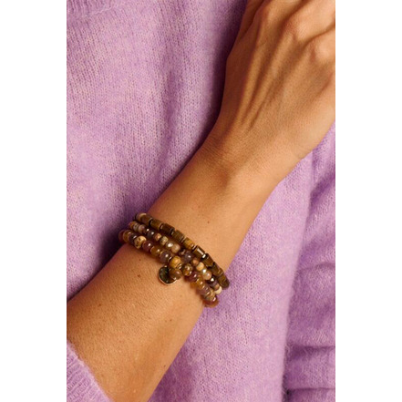 Les Cordes bracelet beige