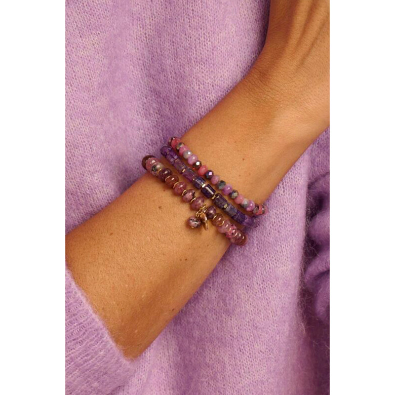 Les Cordes bracelet violet 2