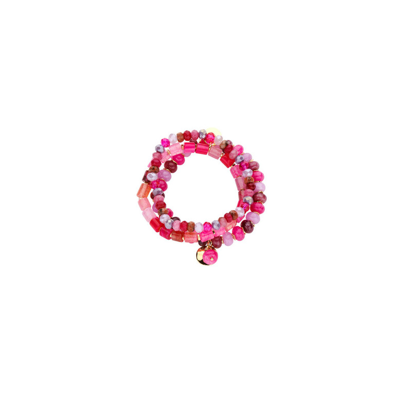 Les Cordes bracelet pink