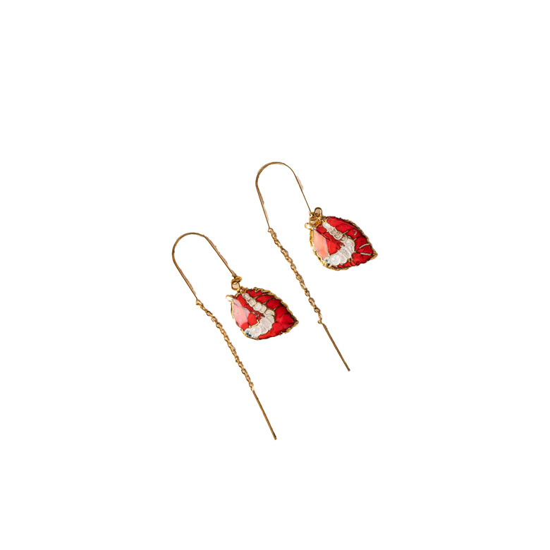 Murielle Perrotti boucles d'oreilles or 1