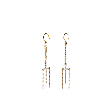 Murielle Perrotti earrings gold