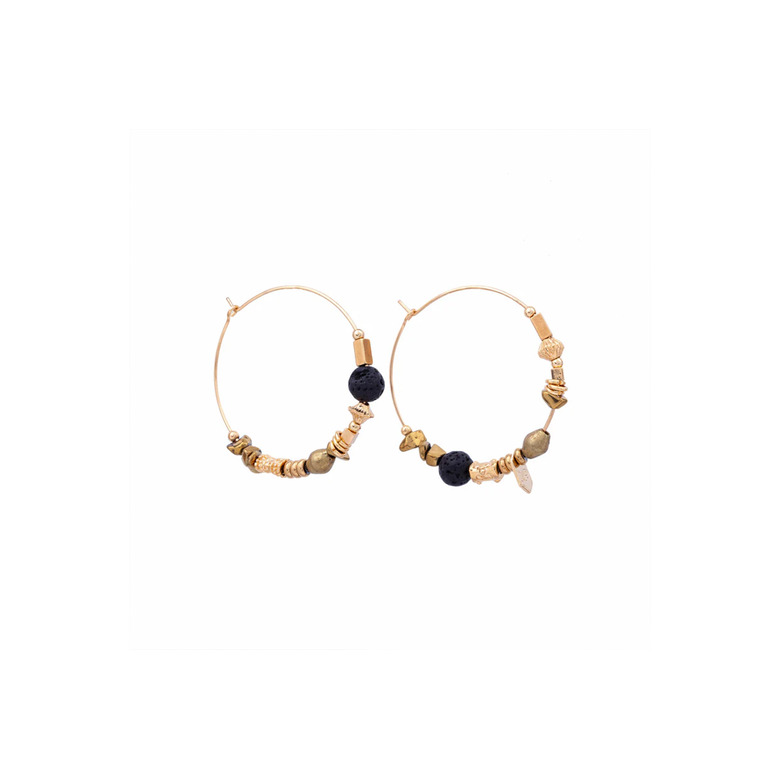 Murielle Perrotti ohrringe gold
