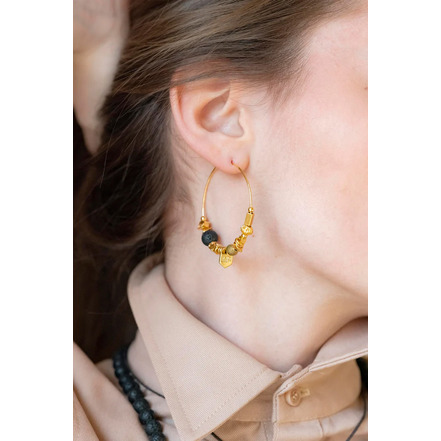 Murielle Perrotti earrings gold