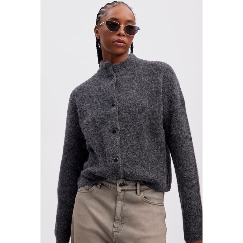 Gestuz cardigan grijs 2