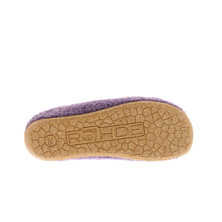 Rohde pantoufles violet 5