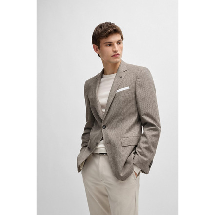 Boss blazer lightbrown