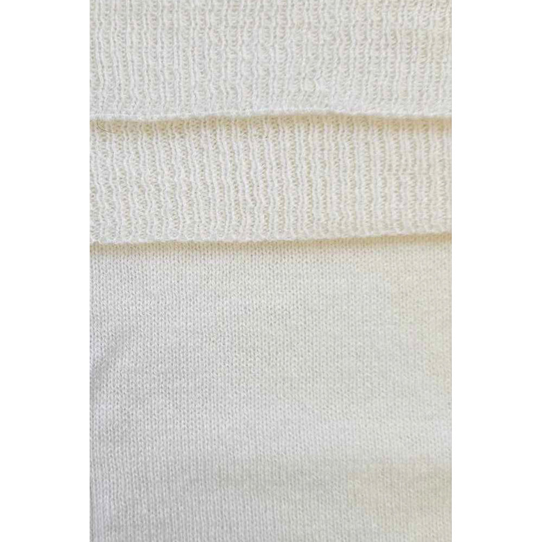 Marco Pascali echarpe ecru 2