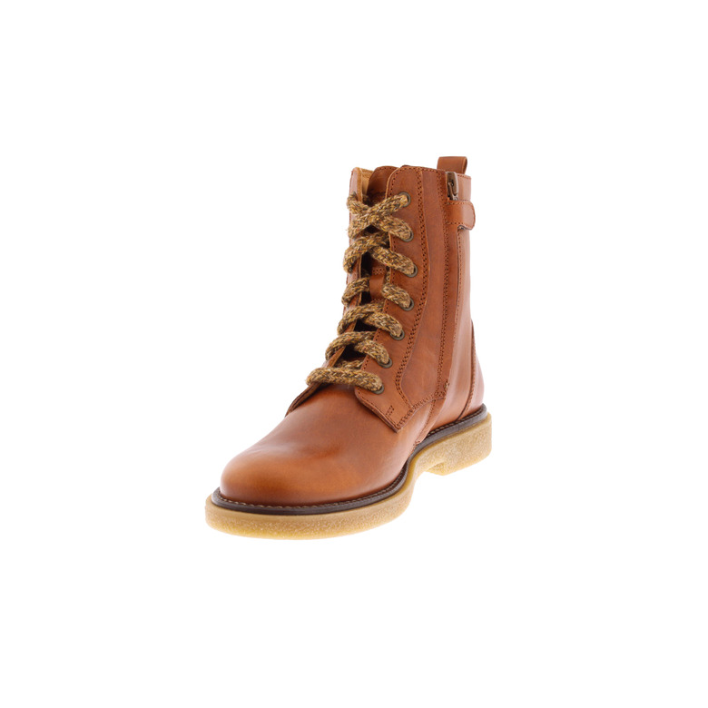 Franco Romagnoli chaussures hautes cognac 3