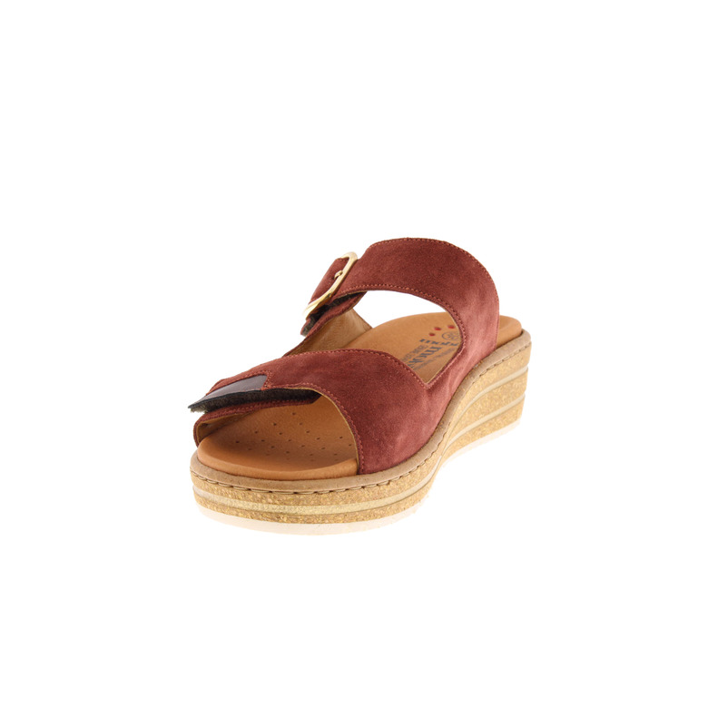 Mephisto Mobils thong slippers bordeaux 3