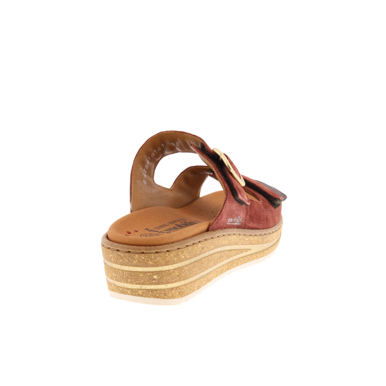 Mephisto Mobils thong slippers bordeaux 4