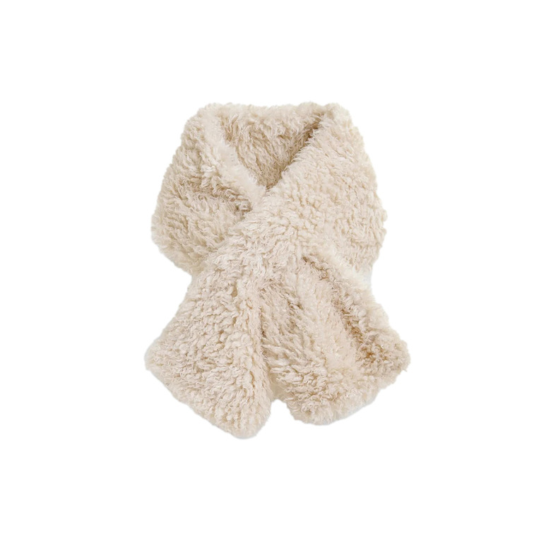 Essentiel echarpe ecru 1