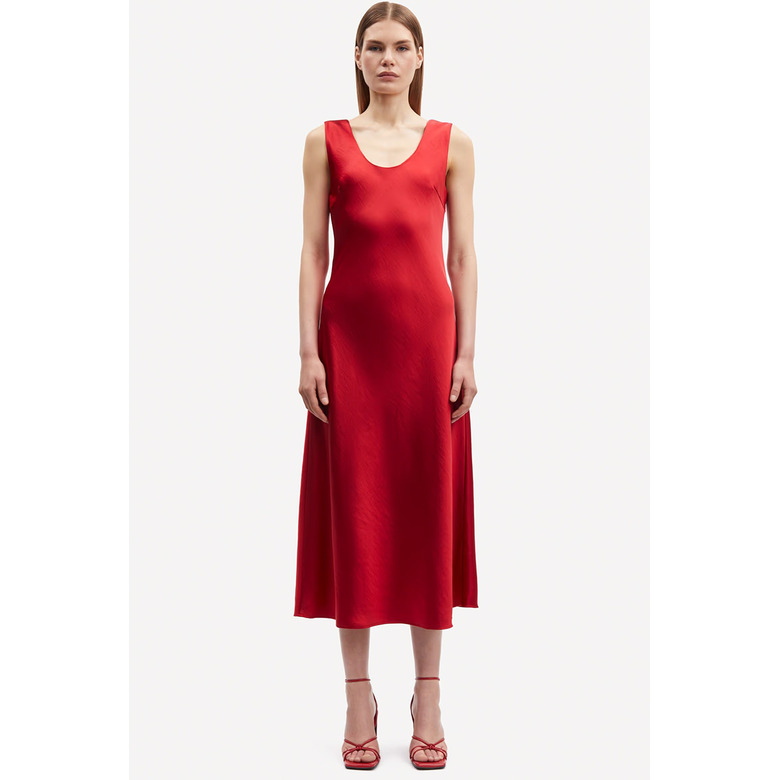 Samsoe&samsoe jurk rood 2