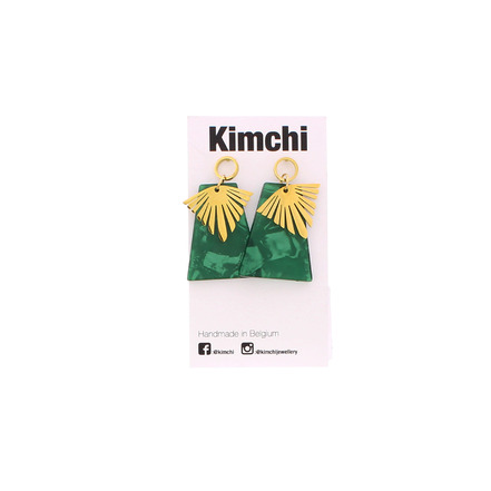 Kimchi ohrringe grÜn