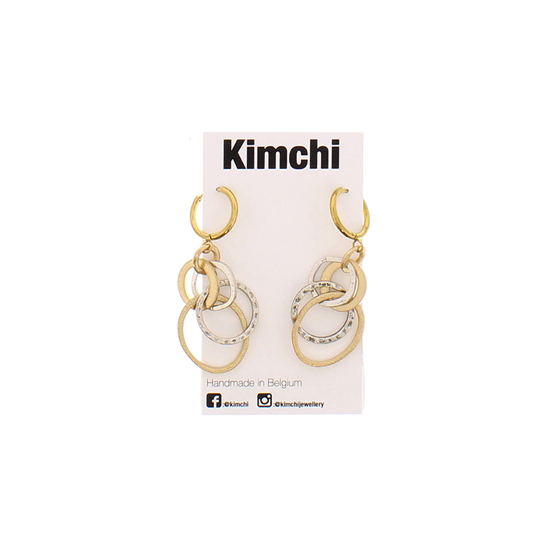 Kimchi earrings gold
