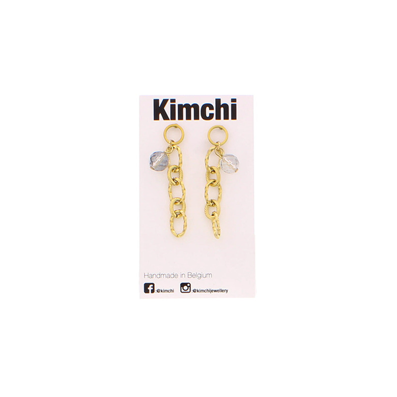 Kimchi earrings gold