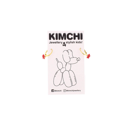 Kimchi ohrringe rosa