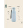 Trixie trinkflasche blau 3