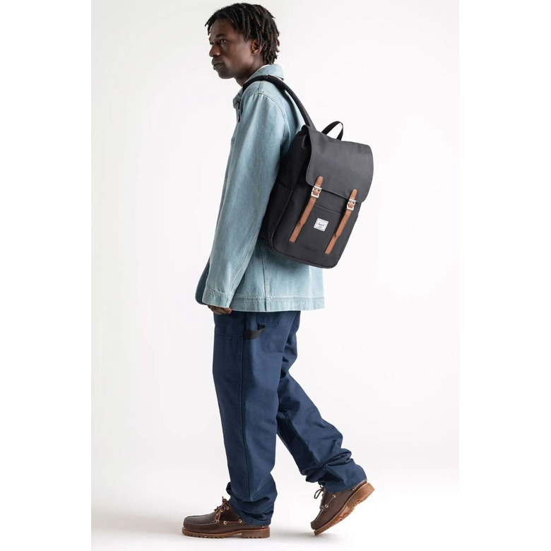Herschel backpack black 3