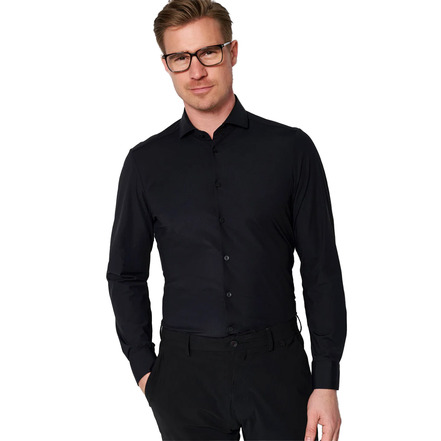 Pure hemd schwarz