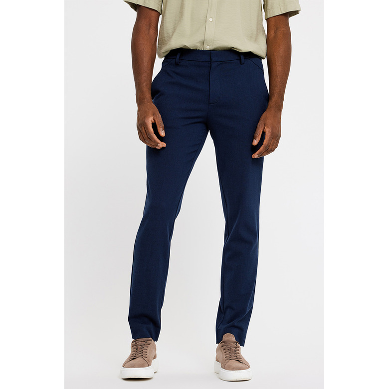 Plain broek 34 inch blauw 2